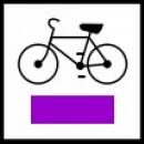 Violet bike