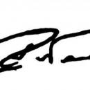 Signature of Roman Pałaszewski (1992)