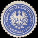 Siegelmarke Königliche Staats-Anwaltschaft - Loewenberg in Schlesien W0255784
